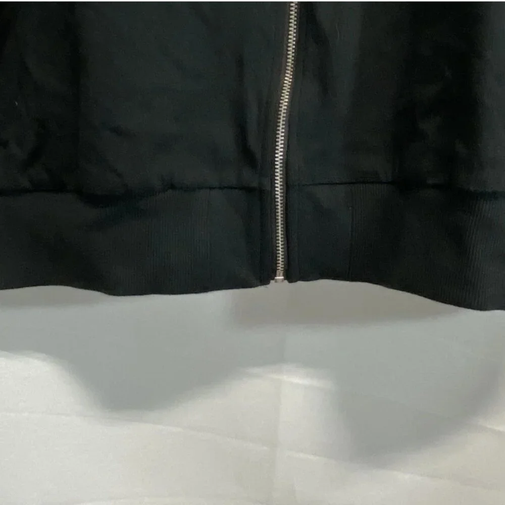 Anthropologie Maeve Women Black Short Puff Sleeve Jacket XL fits like L - Picture 4 of 10